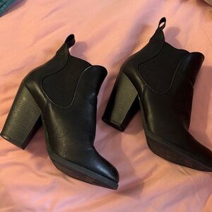 Black Ankle Booties